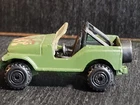 HOT WHEELS VINTAGE 1981 JEEP  CJ7  4X4 MILITARY ARMY GREEN CAMO DIECAST