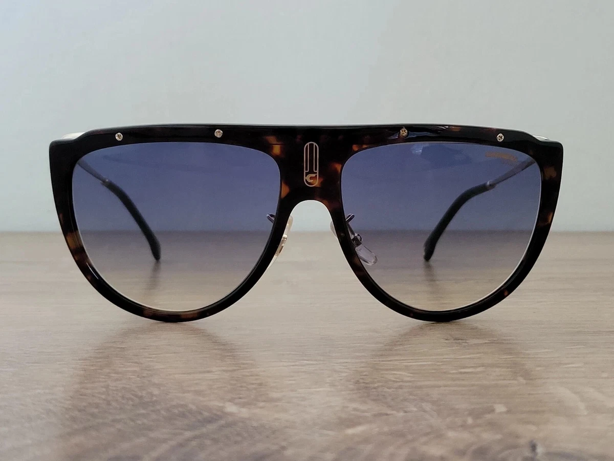 CARRERA 1023/S 08608 Tortoise Blue Gradient Sunglasses - New Without Box