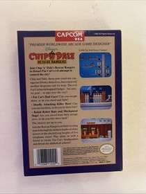 Chip &lsquo;N Dale: Rescue Rangers Nintendo NES Authentic Original Complete CIB