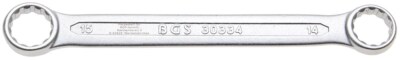 BGS DOPPEL-RINGSCHLÜSSEL, EXTRA FLACH, SW 14 X 15 MM