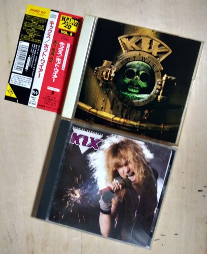 (good price!!) KIX - Set of Two Title - JAPAN CD OBI or (no obi)