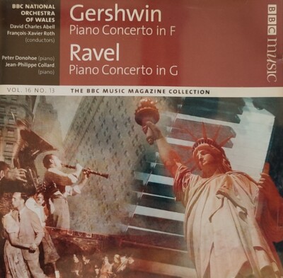 Gershwin-Piano Concerto In F CD Album.2008 BBC Music BBC MM296.Ravel-Concerto+