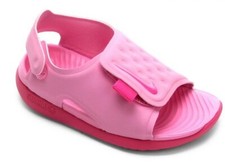 NEW NIKE SUNRAY ADJUST 5 PINK SANDAL'S Big GIRLS SIZE 2 YOUTH NWT