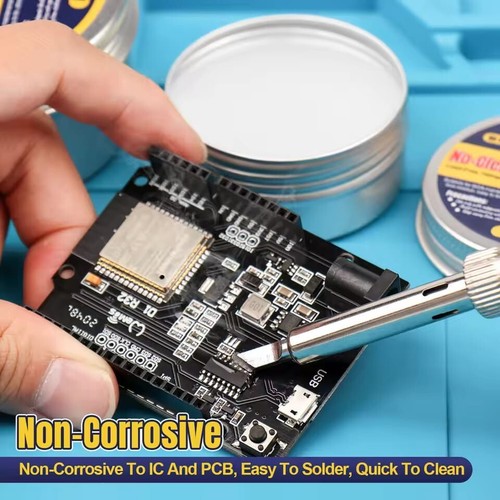 50g No-Clean Solder Flux Rosin Paste For Soldering Iron Tip Lead-Free - Picture 5 of 6