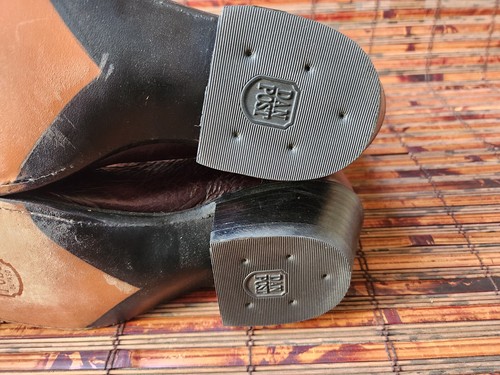 DAN POST Black Cherry Leather Cowboy Western Boots 16546 Size 9 D EXCELLENT!!! - Picture 18 of 20