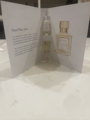 Maison Francis Kurkdjian Paris Aqua Vitae Forte Sample 2ml-0.06fl.oz