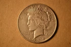 1934-S Peace Dollar- Extremely Fine.  Tough Date.