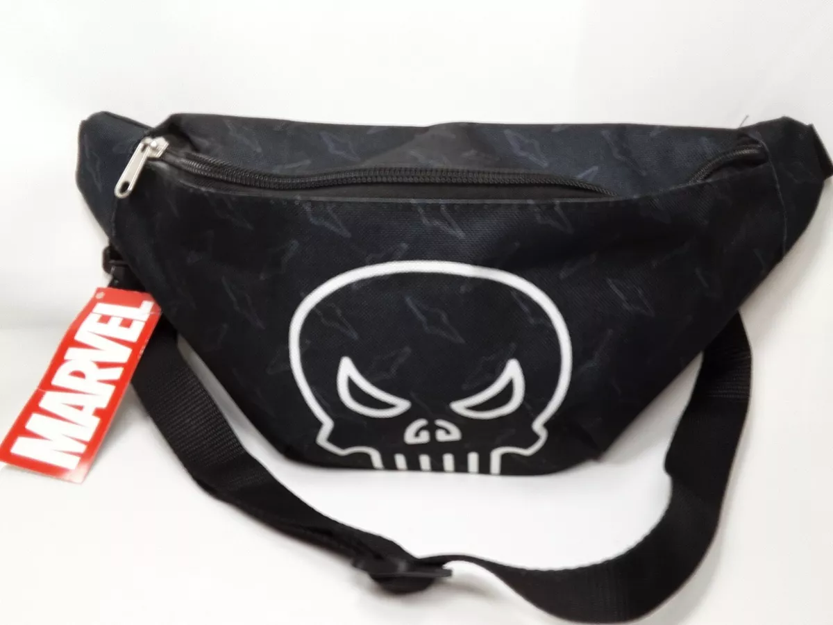 Marvel The Punisher Skull Black Messenger Bag | eBay