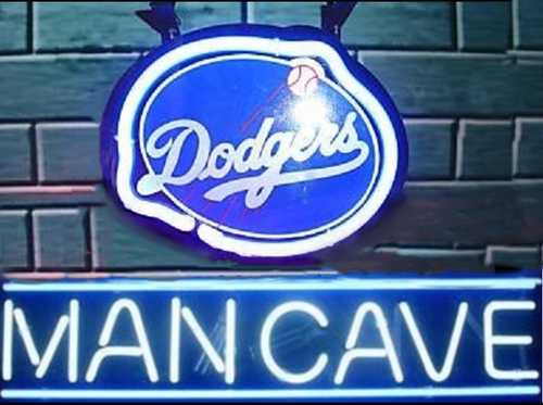 Man Cave Los Angeles Dodgers Neon Sign 