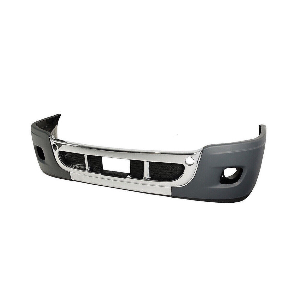 Front Bumper complete w/hole chrome cover For Freightliner Cascadia 2008-2017