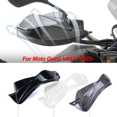 For Moto Guzzi V85TT 2023- Motorcycle Handguard Extensions Hand Guard Windshield