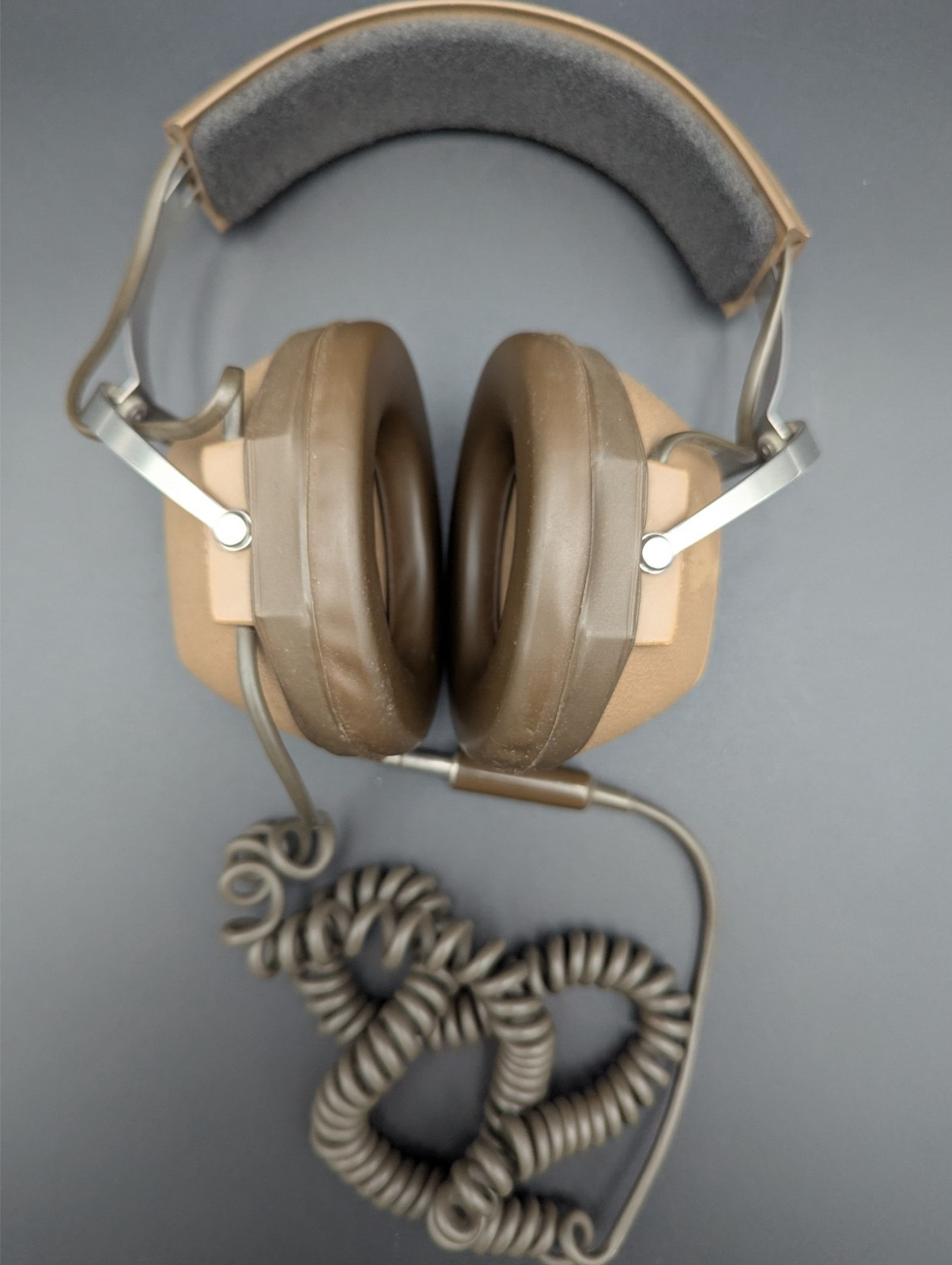 Koss K-6 Stereo Headphones 1970's Brown Audiophile