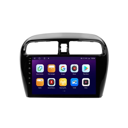 9" Android 12 Car Stereo Radio for Mitsubishi Mirage 6 2012~2018 GPS NAV BT 4G - Picture 5 of 15