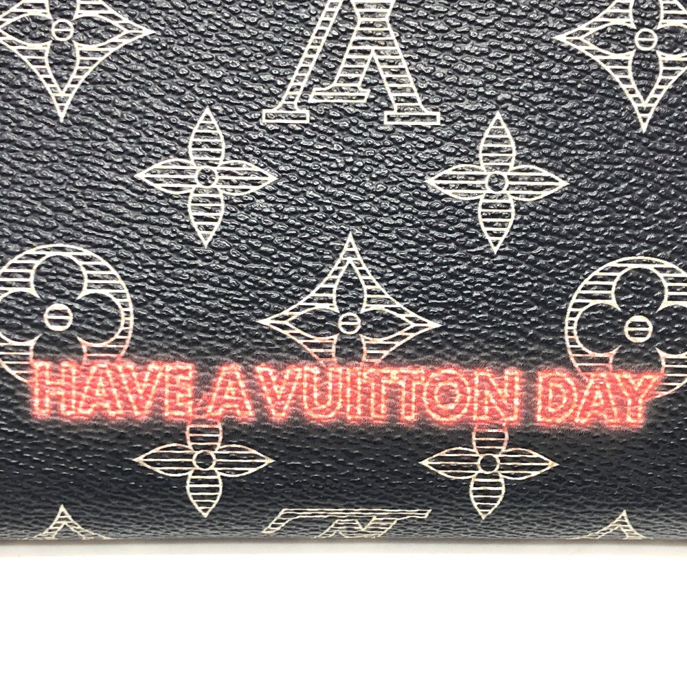 LOUIS VUITTON M62931 Monogram upside down ink Zippy