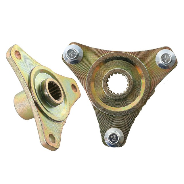 Pair 7/10" Rear Axle Wheel Hubs 3 Bolt for Go Kart Racing Mini Bike