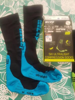 CEP Women Tall Long Skiing Compression Ski Ultralight Socks Pick Size And Color