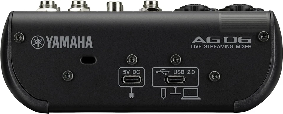 YAMAHA AG06 AG06MK2 B Black 6ch Live Streaming Mixer USB Audio Interface NEW BOX - Image 4 of 4