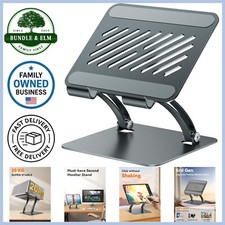 Tablet Stand Aluminum Adjustable Holder for iPads, Monitors, Kindle, 4.7-16.5"