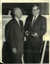 1967 Press Photo Two members of the Tulane University Board of Administration