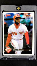 1993 Donruss Series 1 #143 Willie Greene Reds RC Rated Rookie *Great Condition*