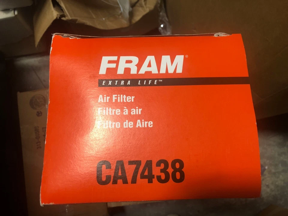Un filtro de aire genuino Fram CA7438 para Ford F-250, F-250 HD, F-350 (LOTE DE 2) Foto 2 de 2