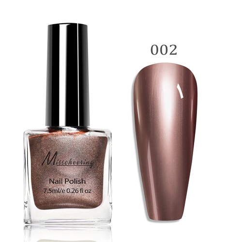 Esmalte de uñas metálico efecto espejo mágico cromado esmalte de uñas barniz 7,5 ml - Imagen 10 de 35