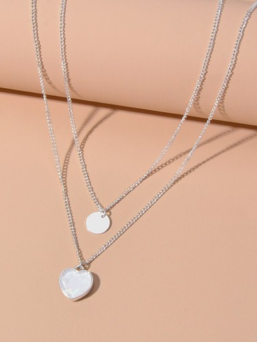 Love Heart Charm Necklace Stunning Filigree Pendant Choker Best Friend Gift - Picture 66 of 74