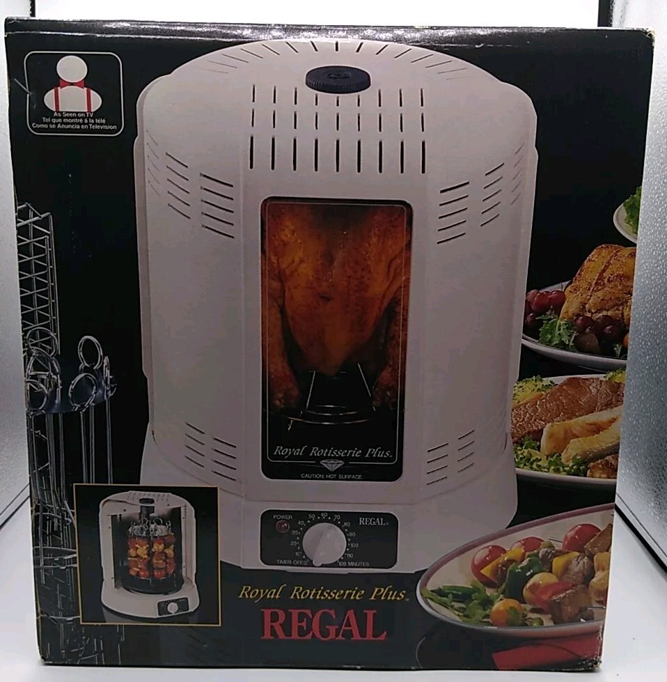 NOS New! Sealed Vintage Regal Royal Rotisserie Plus Oven K7820 | eBay