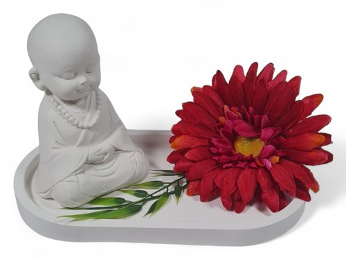 DIY-Gießform aus Latex, geeignet für Reliefgießmassen süßer Buddha (195) - Picture 2 of 12