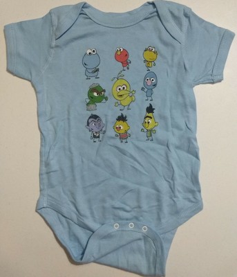 Sesame Street Ernie Infant Romper Creeper Body Suit