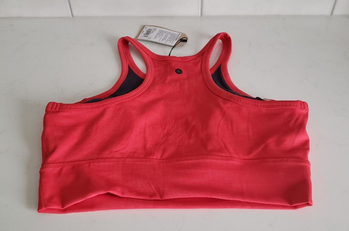 NEW prAna CARMINE RED HEATHER BECKSA BRALETTE TOP SPORTS BRA SZ XL - Picture 6 of 7