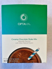Optavia Creamy Chocolate Shake Mix - 7 Packets - New - Exp 7/18/25