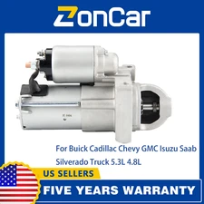 Starter For Buick Cadillac Chevy GMC Isuzu Saab Silverado Truck 5.3L 4.8L ZonCar