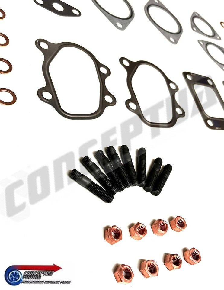 Turbo Gasket Set & Fitting Kit For Nissan Z32 300ZX Fairlady VG30DETT