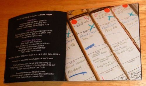 FRANK ZAPPA & THE MOTHERS - THE ROXY PERFORMANCES - 7 CD BOX SET - Imagen 10 de 23