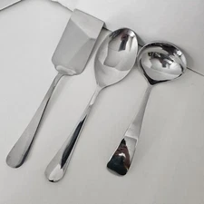 Dash Of That Lasagna Spatula Spoon Ladle Serving Stainless Set of 3