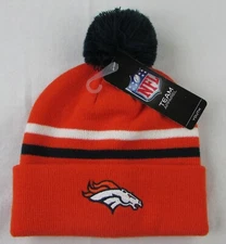 Denver Broncos NFL G-III Youth Pom Pom Beanie