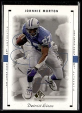 1999 SP Authentic - Johnnie Morton #31