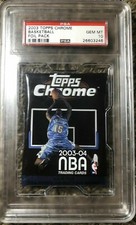 PSA 10 PACK TOPPS CHROME Basketball LEBRON JAMES 2003 ULTRA RARE Pack GOAT Cards