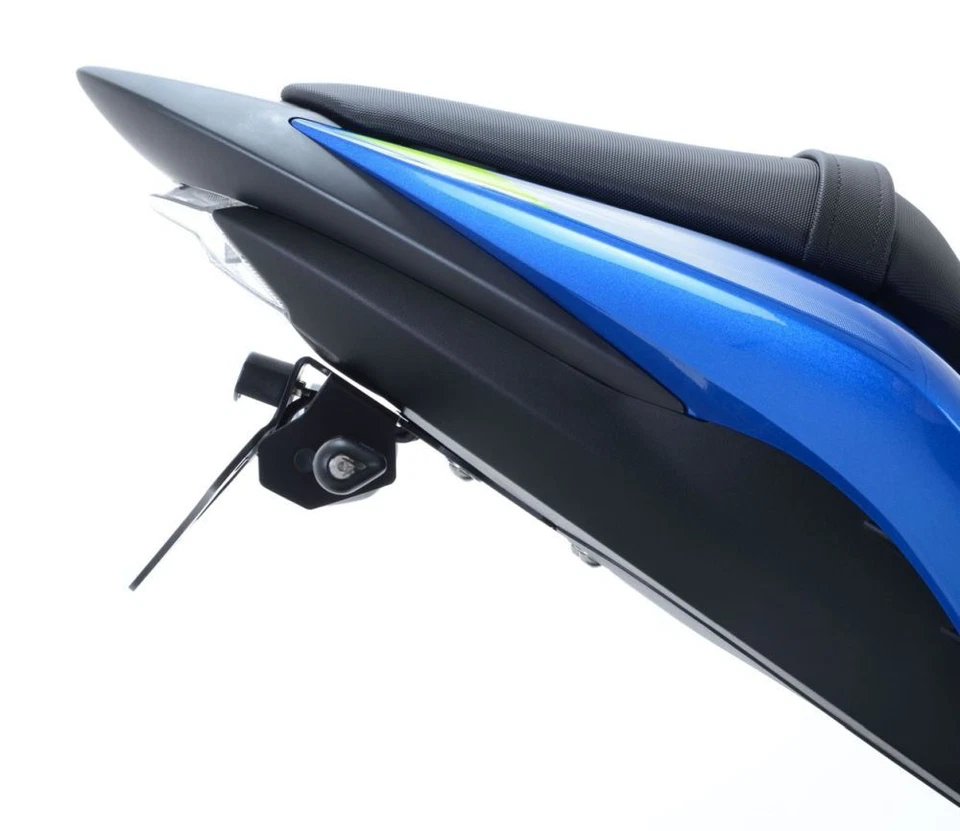 Soporte de matrícula R&G Racing cola negra ordenado para Suzuki GSXS1000 2016-2017 Foto 2 de 3