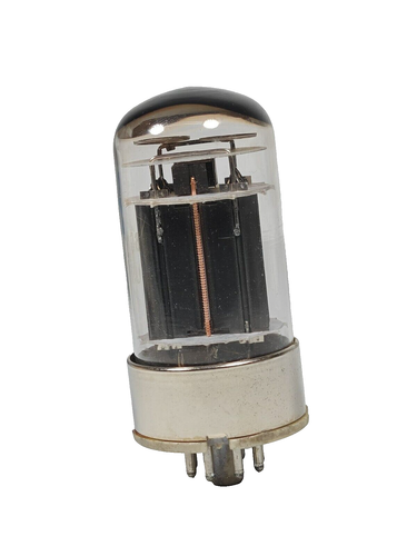 TUBO EE. UU. 6080/6AS7/ECC230 PROBADO CON PLACAS NEGRAS ROETEST V10 QTY-1 - Imagen 4 de 6