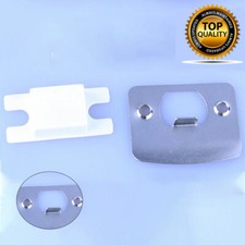 Door Latch Strike Plate Stainless Steel  Plates D Shaped Mortice Latch UK