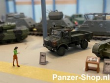 LKW Unimog U1300L Pritsche Bundeswehr, Spur Z, 1:220, Unbemalt, Fahrzeuge