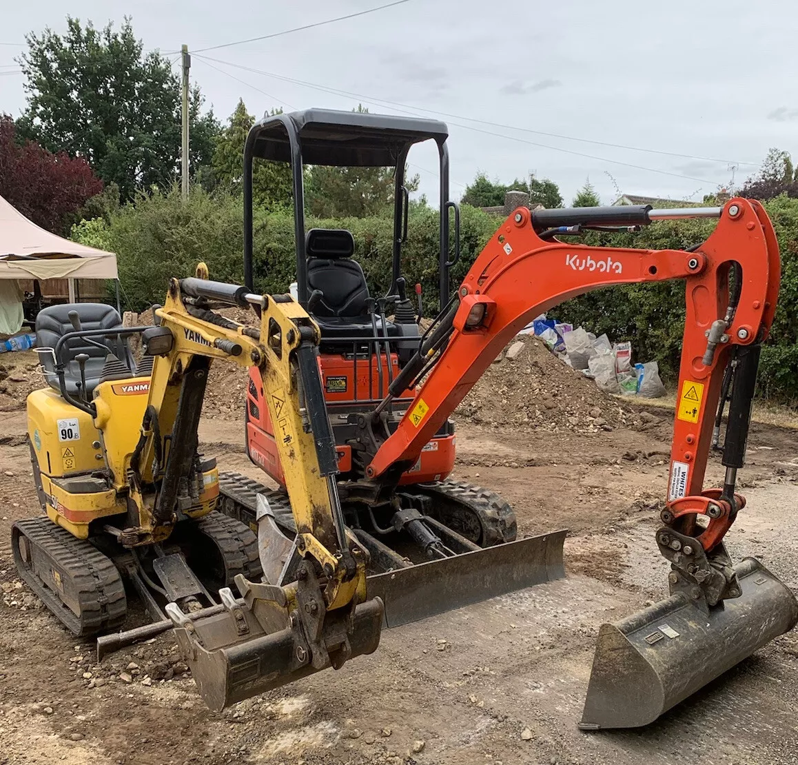 Mini diggers for 2024 sale on ebay