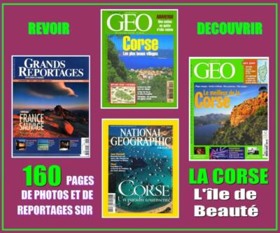LA CORSE - Zeitschriften - FRANKREICH - Geo - ÎLE DE BEAUTE / Preis inbegriffen