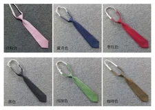 6PCs Solid Colors Boy Girl 13" Fashion Pre-tied Elastic Neck Tie Adjustable