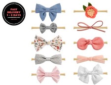 vinchas para bebes diademas ropa accesorios bebes banda de 4pcs super comodo.