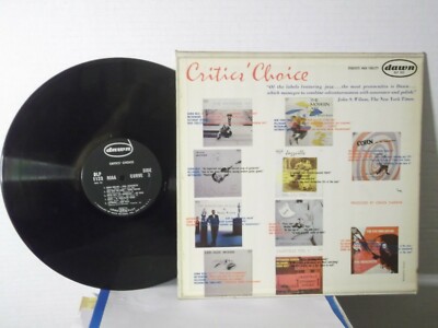 ''Critics Choice'',Dawn 1123,US,LP,mono,Zoot Sims,Paul Quinichette,Tony Scott+++M-