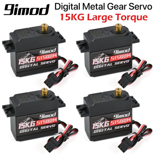 9imod S1500M 23KG Metal Gear Digital Steering Servo Motor for 1/8 1/10 RC Car - Picture 3 of 16
