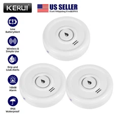 KERUI Leak Detector 100dB Flood Sensor Alarm Flood Detector Home USA